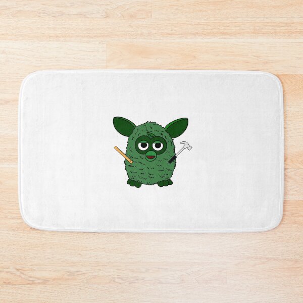 Item preview, Forest Green Builder Furby designed and sold by Animals-by-JB.