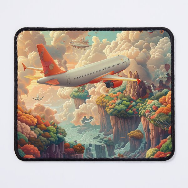 Item preview, Fantasy Airscape with Colorful Clouds designed and sold by palmyst.