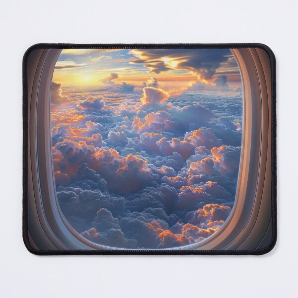 Item preview, Sunset View from Airplane Window designed and sold by palmyst.