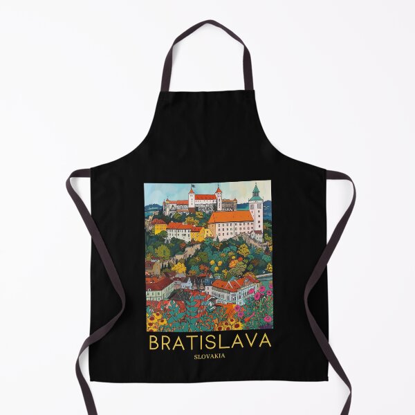 Item preview, A Pop Art Travel Print of Bratislava - Slovakia designed and sold by StudioRedKoala.