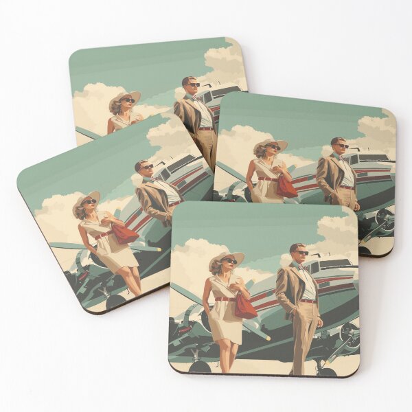 Item preview, Retro Style Aviation Couple designed and sold by palmyst.