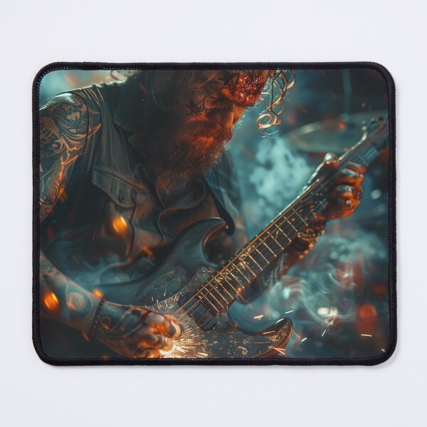 Item preview, Fiery Guitar Performance in Concert designed and sold by palmyst.