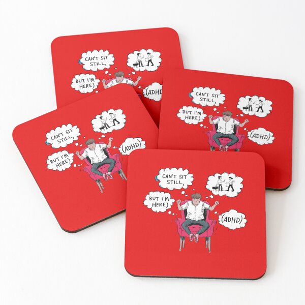 Item preview, Cant Sit Still But I'm Here - ADHD designed and sold by Itsheartshop.