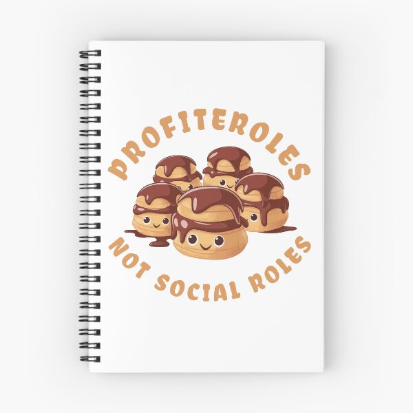 Item preview, Profiteroles Not Social Roles designed and sold by FreshArtFusion.