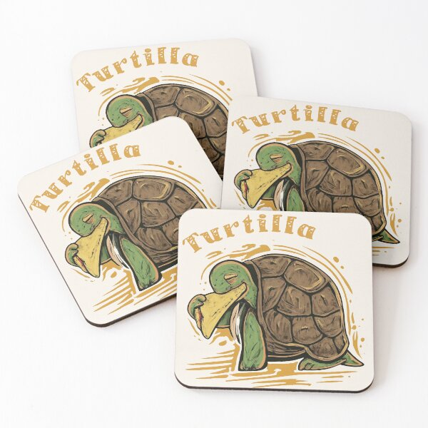 Item preview, Cute Mexican Tortilla Turtle for Food and Animal Lovers “Turtilla” designed and sold by DreamCraze.