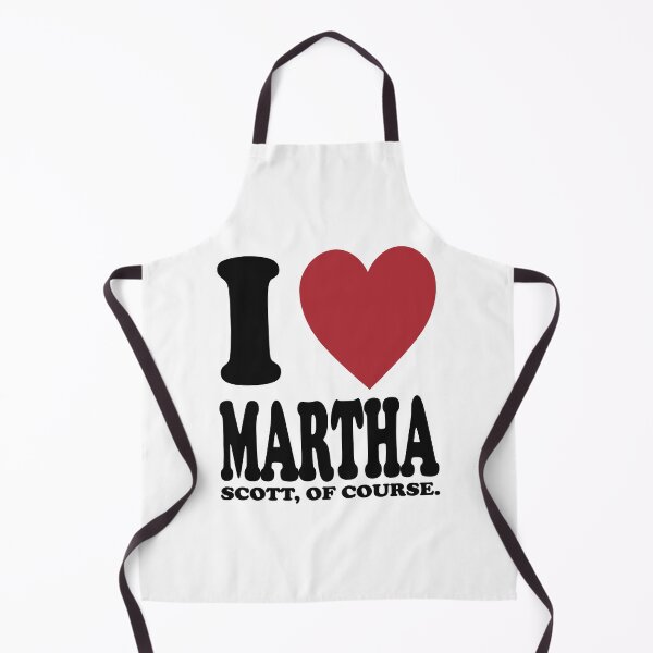 Item preview, I LOVE MARTHA SCOTT, BLACK DESIGN designed and sold by Rejiboustarts.