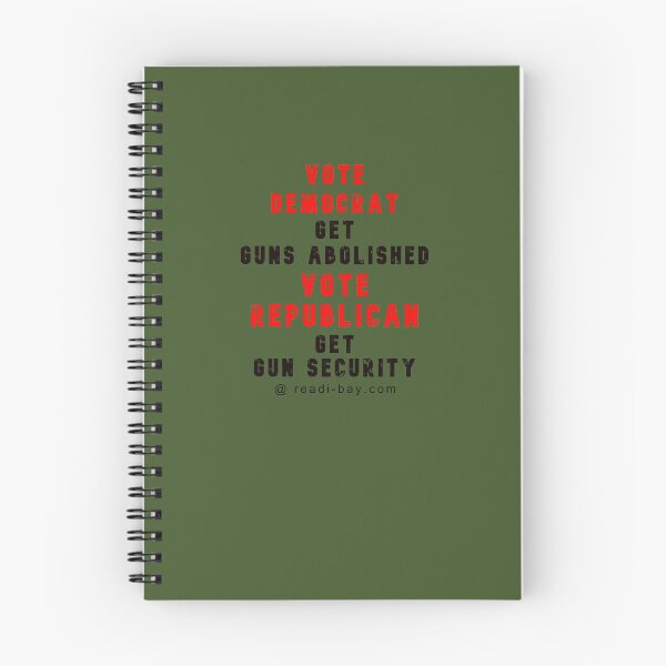 Item preview, Vote Democrat - Get Guns Abolished designed and sold by AlienAlmanac.