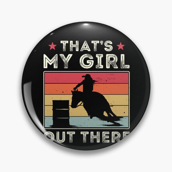 Item preview, Barrel Racer Dad Father That's my Girl Out There designed and sold by BlueBerry-Pengu.