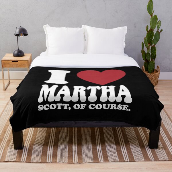 Item preview, I LOVE MARTHA SCOTT, WHITE DESIGN designed and sold by Rejiboustarts.