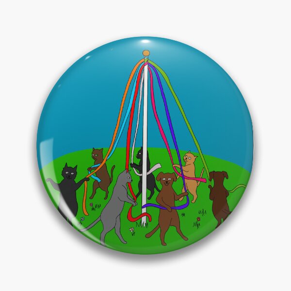 Item preview, Animals dancing round a maypole designed and sold by designsbycharly.