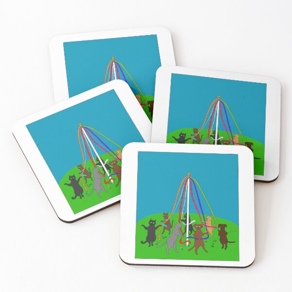 Item preview, Animals dancing round a maypole designed and sold by designsbycharly.