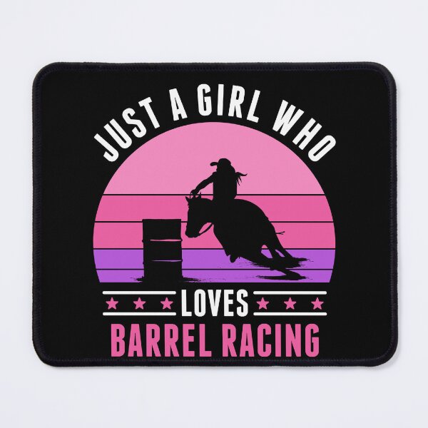 Item preview, Just a Girl who Loves Barrel Racing Women Barrel Racer designed and sold by BlueBerry-Pengu.