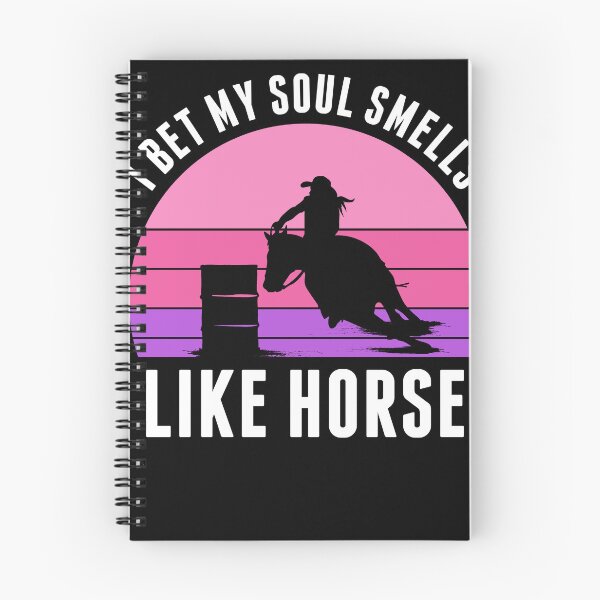 Item preview, Barrel Racing Women Girls I bet my Soul Smells Like Horse designed and sold by BlueBerry-Pengu.