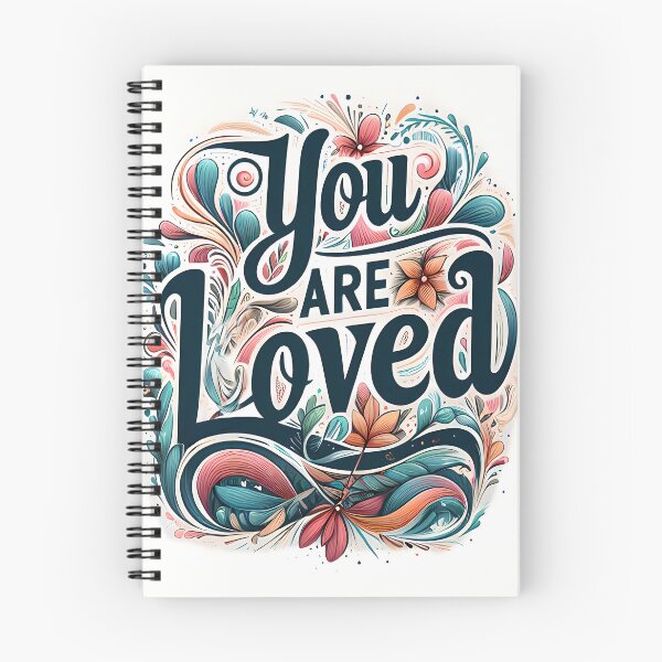 Item preview, you are loved, typography designed and sold by maxmaj.