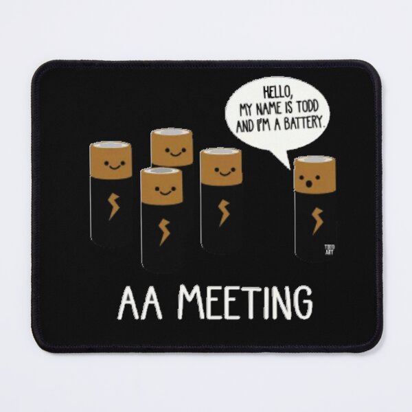 Item preview, AA MEETINGS designed and sold by THE AMERICAN TEEVANGELIST.