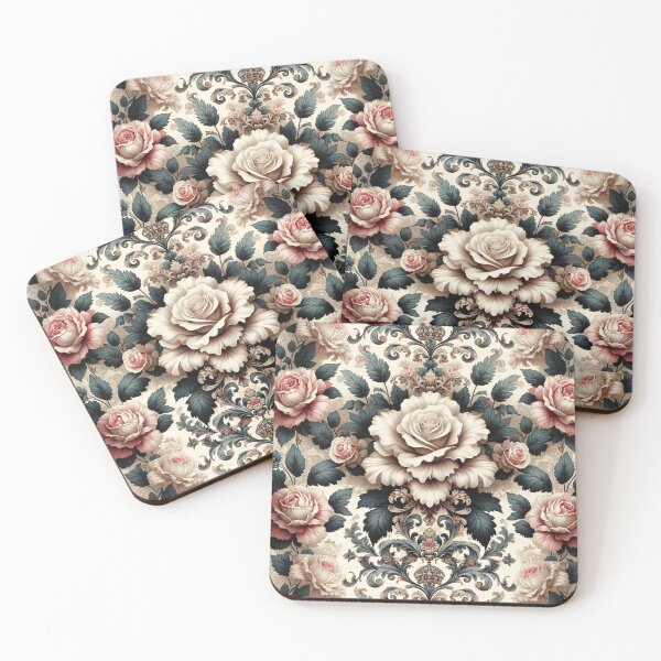 Item preview, Damask With Roses designed and sold by DesignsByPrnces.