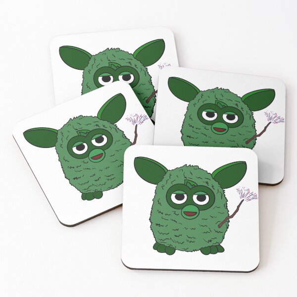 Item preview, Forest Green Magic Furby designed and sold by Animals-by-JB.