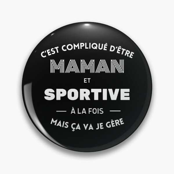 Item preview, It's complicated being a mother and a sportswoman but it's okay, I manage designed and sold by tayrim.