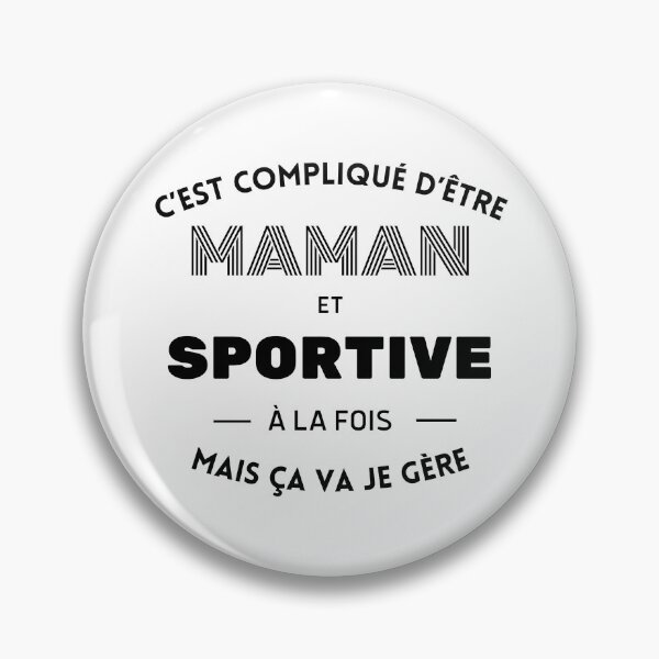 Item preview, It's complicated being a mother and a sportswoman but it's okay, I manage designed and sold by tayrim.