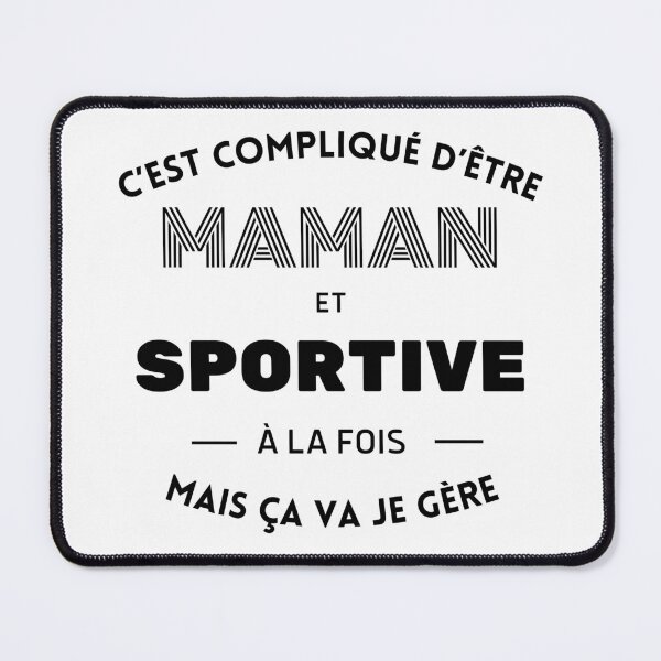 Item preview, It's complicated being a mother and a sportswoman but it's okay, I manage designed and sold by tayrim.