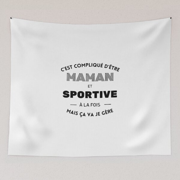Item preview, It's complicated being a mother and a sportswoman but it's okay, I manage designed and sold by tayrim.