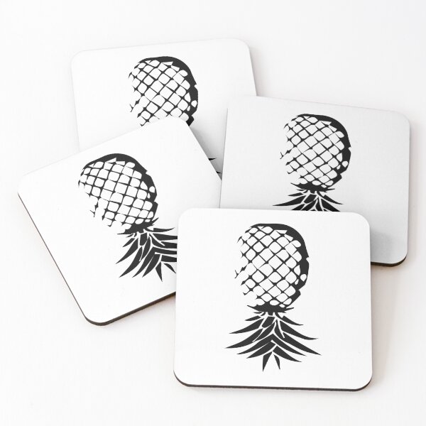 Item preview, Black Upside down Pineapple | Swingers Lifestyle designed and sold by Swinger-Merch.