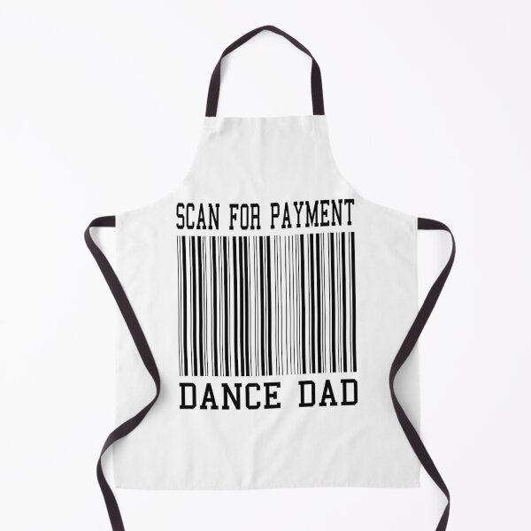 Item preview, DANCE DAD SCAN FOR PAYMENT, BLACK DESIGN designed and sold by Rejiboustarts.