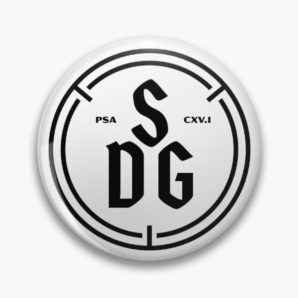 Item preview, Soli Deo Gloria Reformation Badge designed and sold by 2fivequotes.