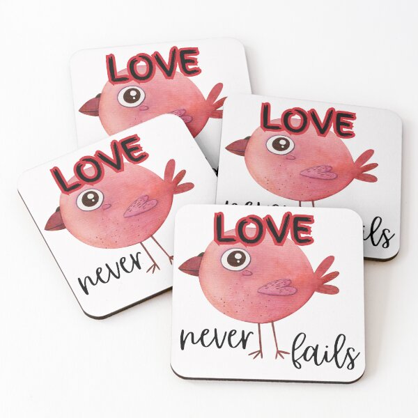 Item preview, LOVE NEVER FAILS designed and sold by Inspiretouplift.