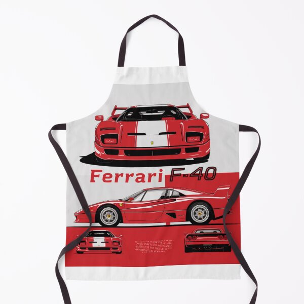 Item preview, Ferrari F-40: A Monochromatic Perspective designed and sold by Colorful-Garden.