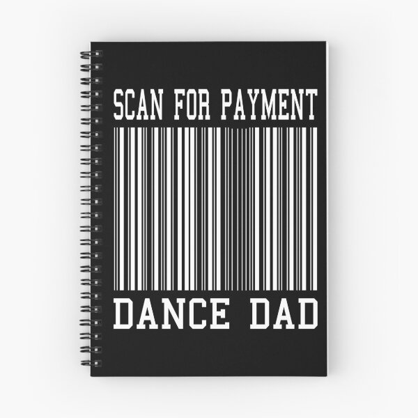 Item preview, DANCE DAD SCAN FOR PAYMENT, WHITE DESIGN designed and sold by Rejiboustarts.