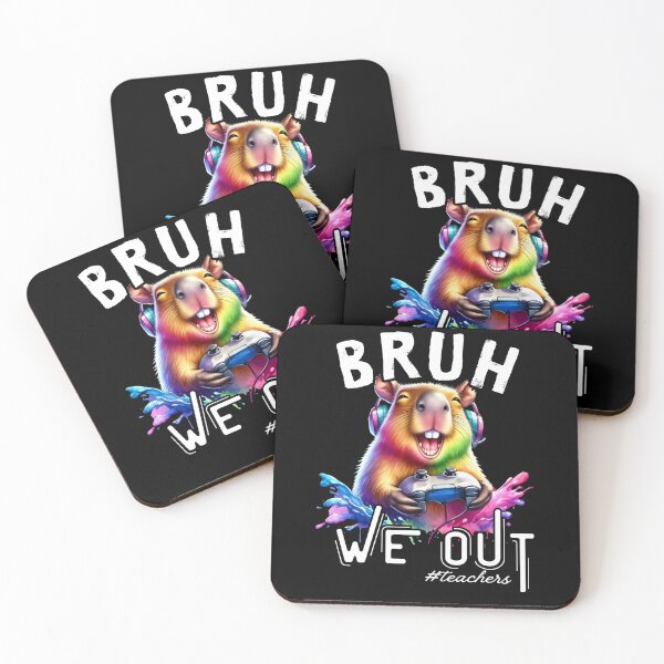 Item preview, Bruh we out teachers designed and sold by MilkyForest.