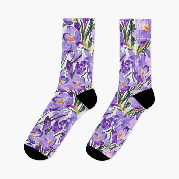 Item preview, Watercolor Crocuses designed and sold by SophieClimaArt.