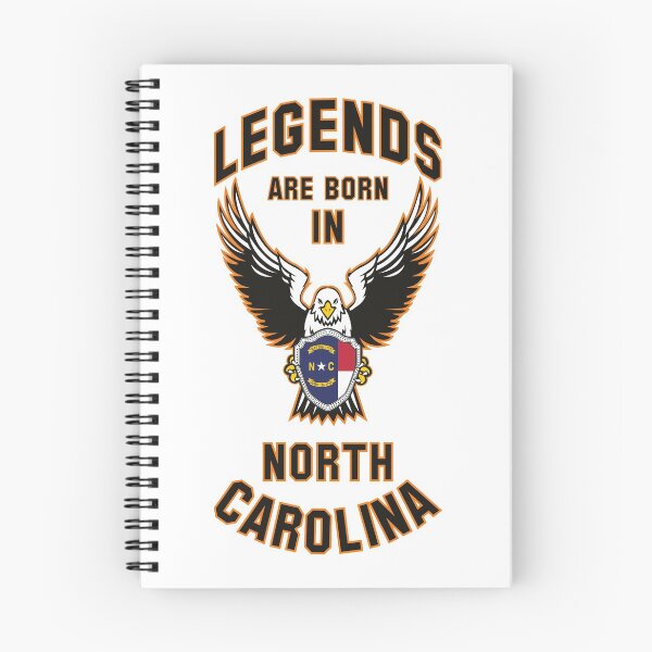 Item preview, Legends are born in North Carolina designed and sold by beloknet.
