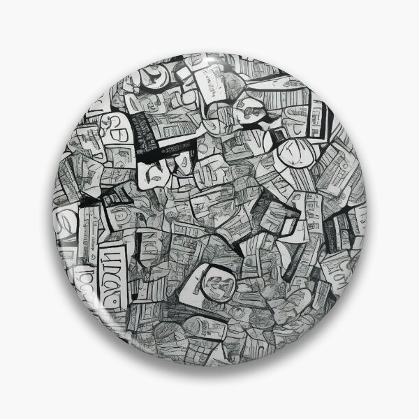 Item preview, Chaotic paper repository designed and sold by Attic-Junk.
