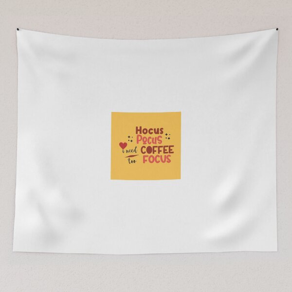 Item preview, hocus,pocus,coffeee,focus designed and sold by Einsteinshop.