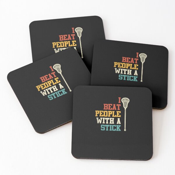Item preview, I Beat People with a Stick designed and sold by Clverdesign.