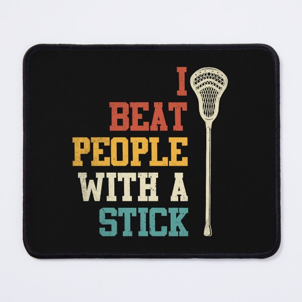 Item preview, I Beat People with a Stick designed and sold by Clverdesign.