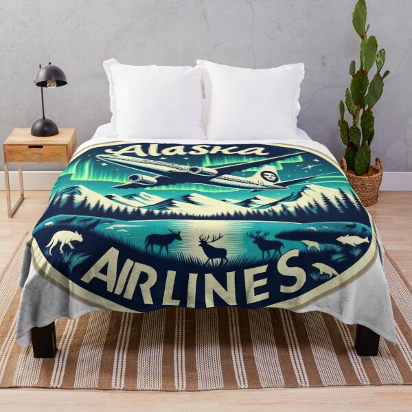 Item preview, Alaska airlines with taiga designed and sold by Expressions-Sel.