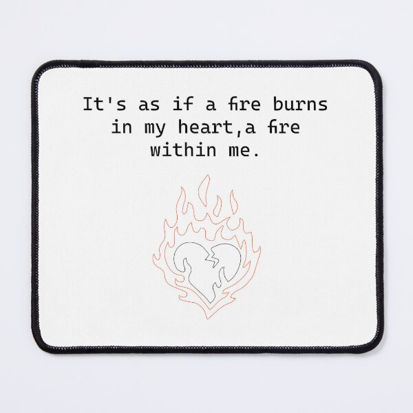 Item preview, Burning Heart, Burning Soul designed and sold by -DEEWOLF-.