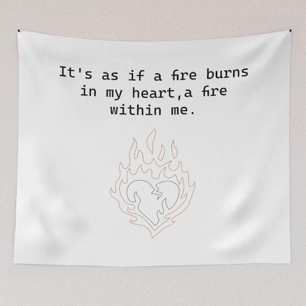 Item preview, Burning Heart, Burning Soul designed and sold by -DEEWOLF-.