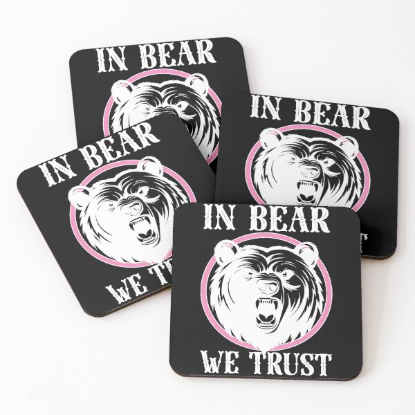 Item preview, In Bear We Trust, I Choose The Bear, Man Vs. Bear designed and sold by mamahellfire31.