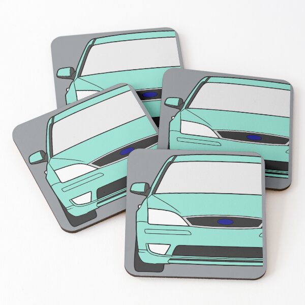 Item preview, Ford Mondeo Mk3 2003-2007 front squared aquamarine designed and sold by EdimDesign.