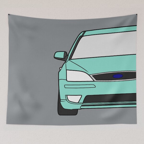 Item preview, Ford Mondeo Mk3 2003-2007 front squared aquamarine designed and sold by EdimDesign.