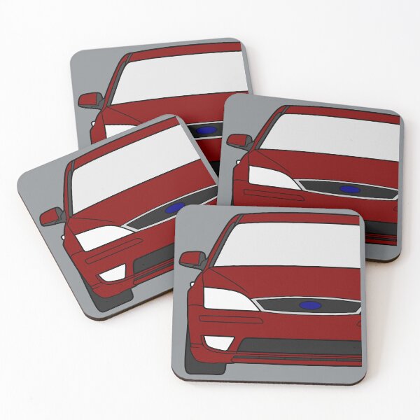 Item preview, Ford Mondeo Mk3 2003-2007 front squared wine red designed and sold by EdimDesign.