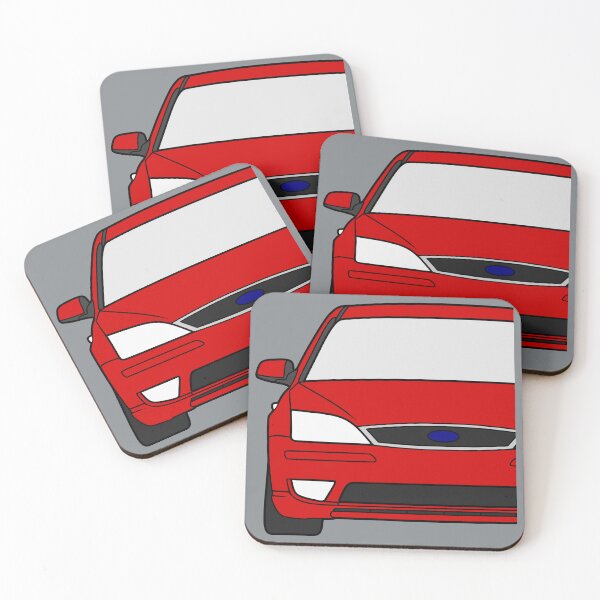 Item preview, Ford Mondeo Mk3 2003-2007 front squared red designed and sold by EdimDesign.