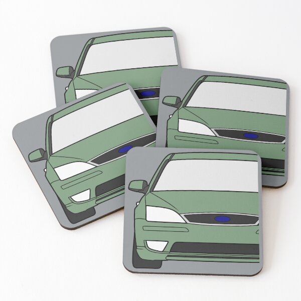 Item preview, Ford Mondeo Mk3 2003-2007 front squared spruce green designed and sold by EdimDesign.