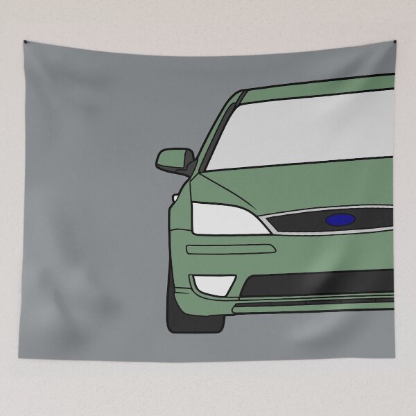 Item preview, Ford Mondeo Mk3 2003-2007 front squared spruce green designed and sold by EdimDesign.