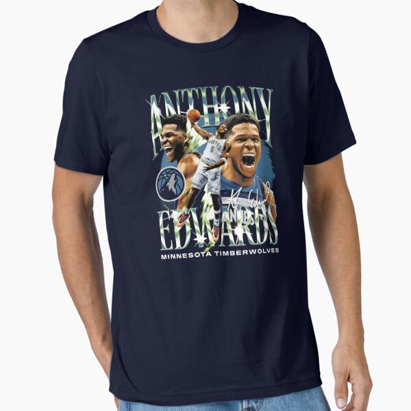 Vista previa del artículo con la obra «Anthony Edwards Minnesota Baloncesto», diseñado y vendido por GalaxySports.