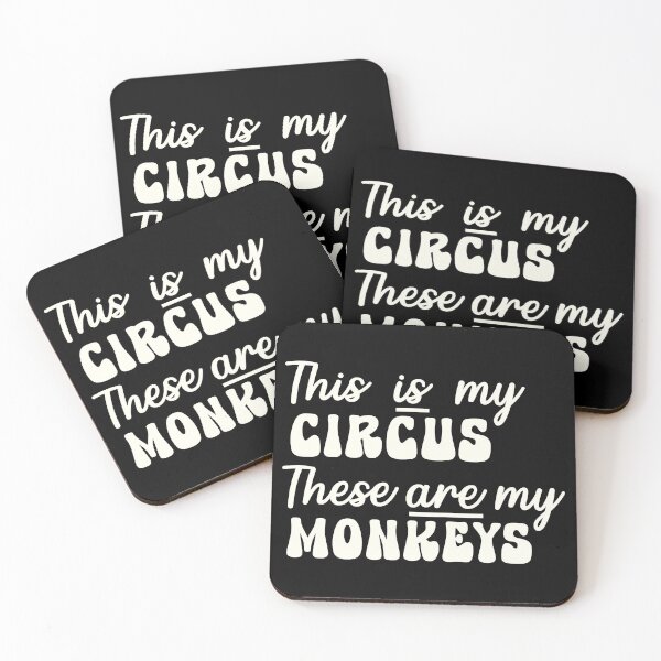 Item preview, This Is My Circus These Are My Monkeys Funny Mothers Day designed and sold by TKsTees.